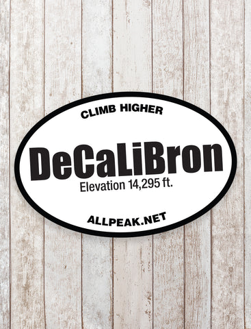 DeCaLiBron Sticker