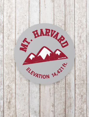 Mount Harvard Sticker