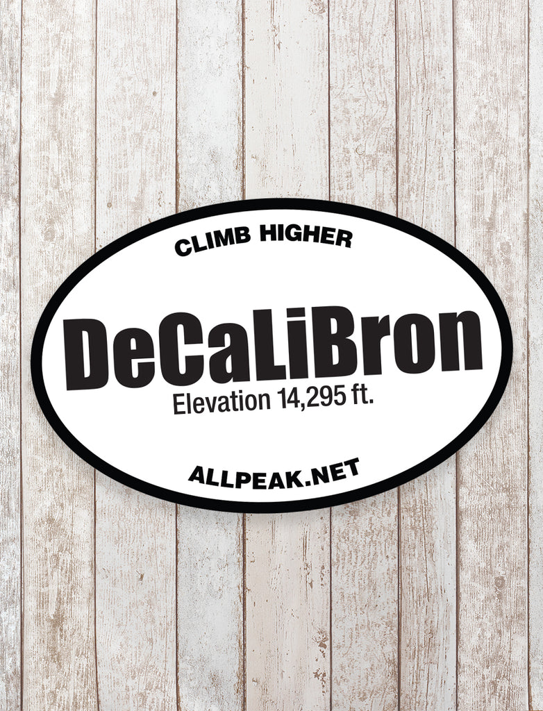 DeCaLiBron Sticker