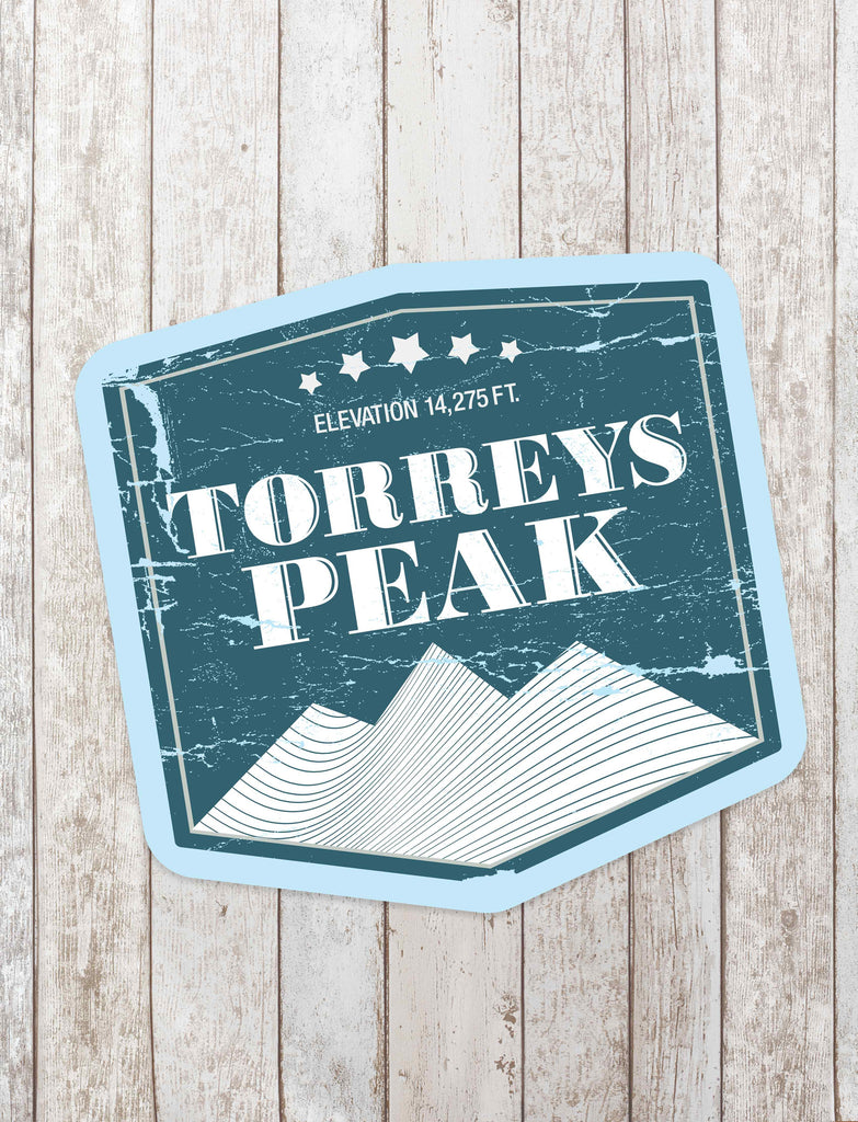 Torreys Peak Sticker - All Peak