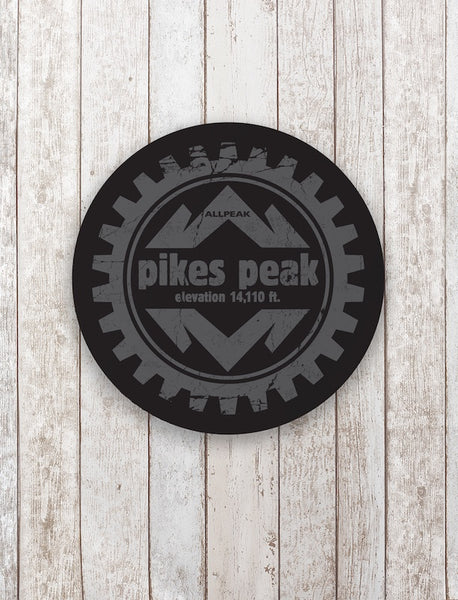 Pikes Peak Sticker - All Peak